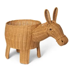 Ferm Living Donkey opbergmand 49x35x66 cm, Natural< Opbergoplossingen Voor De Kinderkamer|Opbergmanden