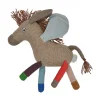 OYOY Donny Sky ezel knuffeldier, Multi< Kinderkamer Interieuraccessoires|Kinderkamer Interieuraccessoires