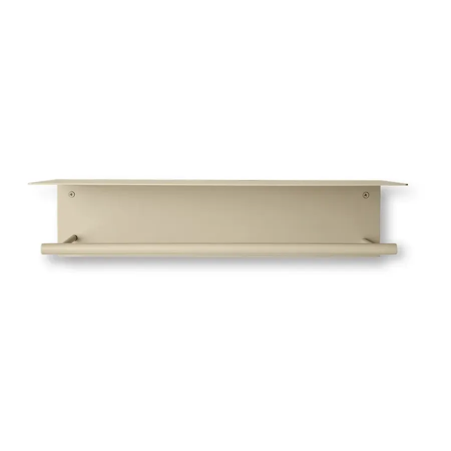 Ferm Living Dora handdoekhanger met legplank, Cashmere< Handdoekenrekken & -Ringen
