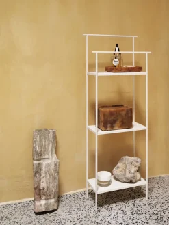 Ferm Living Dora rek 30x79 cm, White< Planken & Planksystemen