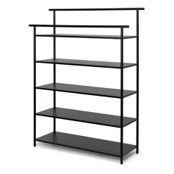 Ferm Living Dora staand rek, Black< Planken & Planksystemen