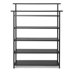 Ferm Living Dora staand rek, Black< Planken & Planksystemen