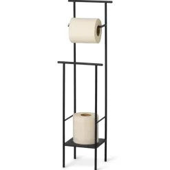 Ferm Living Dora toiletpapierhouder, Black< Toiletpapierhouders