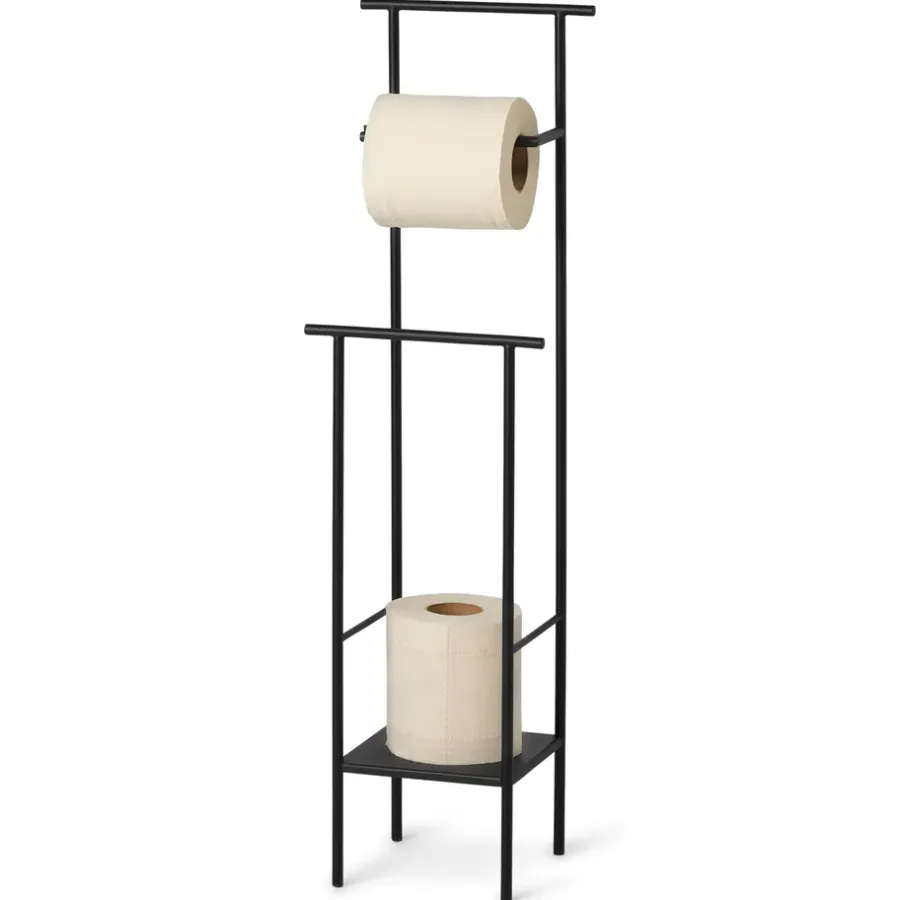 Ferm Living Dora toiletpapierhouder, Black< Toiletpapierhouders