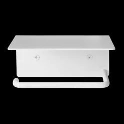 Ferm Living Dora toiletpapierhouder met legplank, White< Toiletpapierhouders
