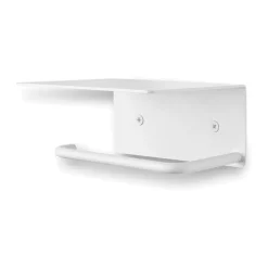 Ferm Living Dora toiletpapierhouder met legplank, White< Toiletpapierhouders