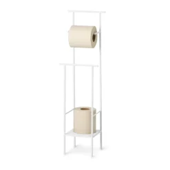Ferm Living Dora toiletpapierhouder, White< Toiletpapierhouders