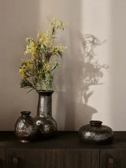 Ferm Living Doro vaas 16 cm, Coffee< Vazen