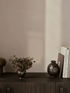 Ferm Living Doro vaas 16 cm, Coffee< Vazen