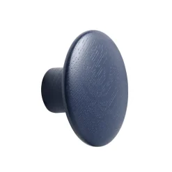 Muuto Dots wandhaak blauw, klein< Haken & Hangers|Opbergoplossingen Voor De Kinderkamer
