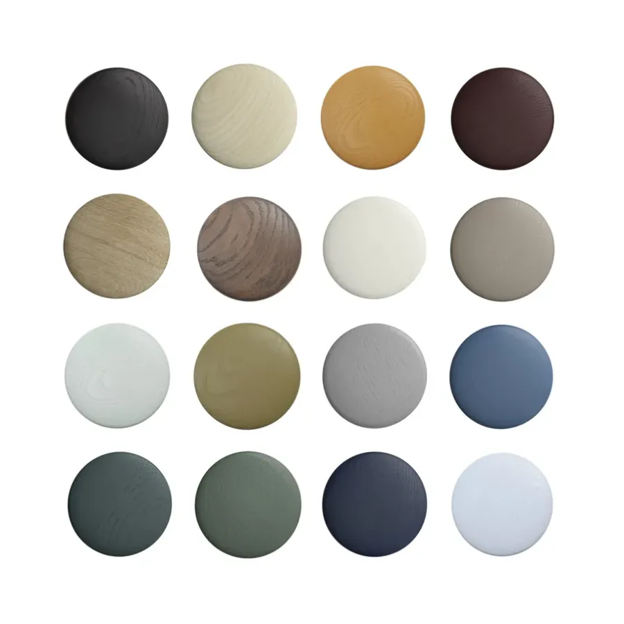 Muuto Dots wood haak light blue, Ø9 cm< Haken & Hangers