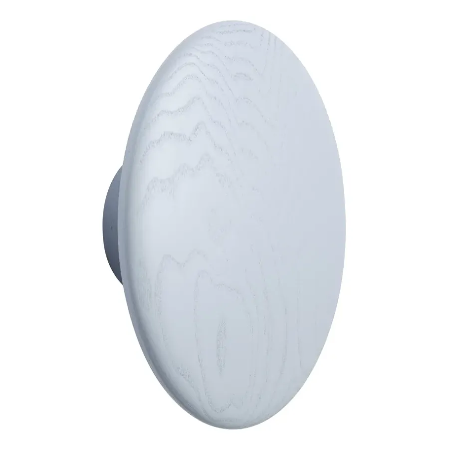 Muuto Dots wood haak light blue, Ø17 cm< Haken & Hangers