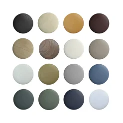 Muuto Dots wood haak light blue, Ø6,5 cm< Haken & Hangers