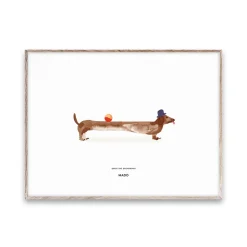Paper Collective Doug the Dachshund poster, 30x40 cm< Posters|Kinderkamer Interieuraccessoires