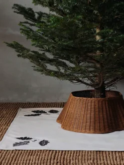 Ferm Living Drape braided tree skirt kerstboomrok, Natural< Kerstdecoraties