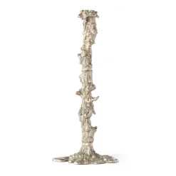 POLSPOTTEN Drip kandelaar XXL 50 cm, Zilver< Kandelaars