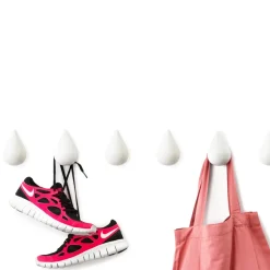 Normann Copenhagen Dropit haak, wit klein< Haken & Hangers