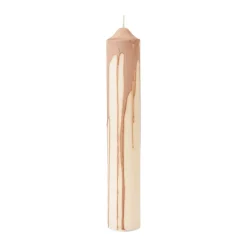Ferm Living Dryp blokkaars, Beige, 30 cm< Kaarsen