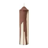 Ferm Living Dryp blokkaars, Dark Chocolate, 20 cm< Kaarsen