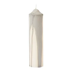 Ferm Living Dryp blokkaars, Warm Grey, 20 cm< Kaarsen