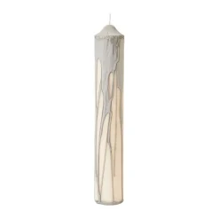 Ferm Living Dryp blokkaars, Warm Grey, 30 cm< Kaarsen
