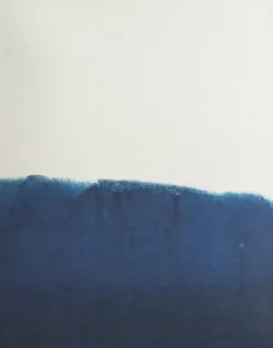 Fine Little Day Dyeforindigo ocean 1 poster 40x50 cm, Blauw-wit< Posters