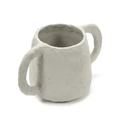 Serax Earth bloempot Ø 14 cm, Beige< Bloempotten