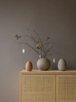 Cooee Design Easter Deco ei paasdecoratie 4-pack, White< Paasdecoratie