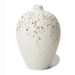 Lindform Ebba vaas medium, Freckles melange matt< Vazen
