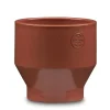Fritz Hansen Edge bloempot (binnen) Ø18 cm, burned red< Bloempotten