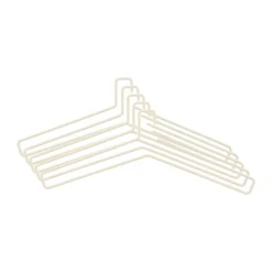 Scandi Living Edge hanger 5-pack, Beige< Kapstokken & Hangrekken|Haken & Hangers