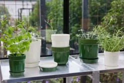 Sagaform Elise kruidenpot Ø11 cm, Wit< Bloempotten