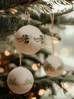 Design House Stockholm Elsa Beskow kerstballen 3-pack, Set no 9< Kerstdecoraties