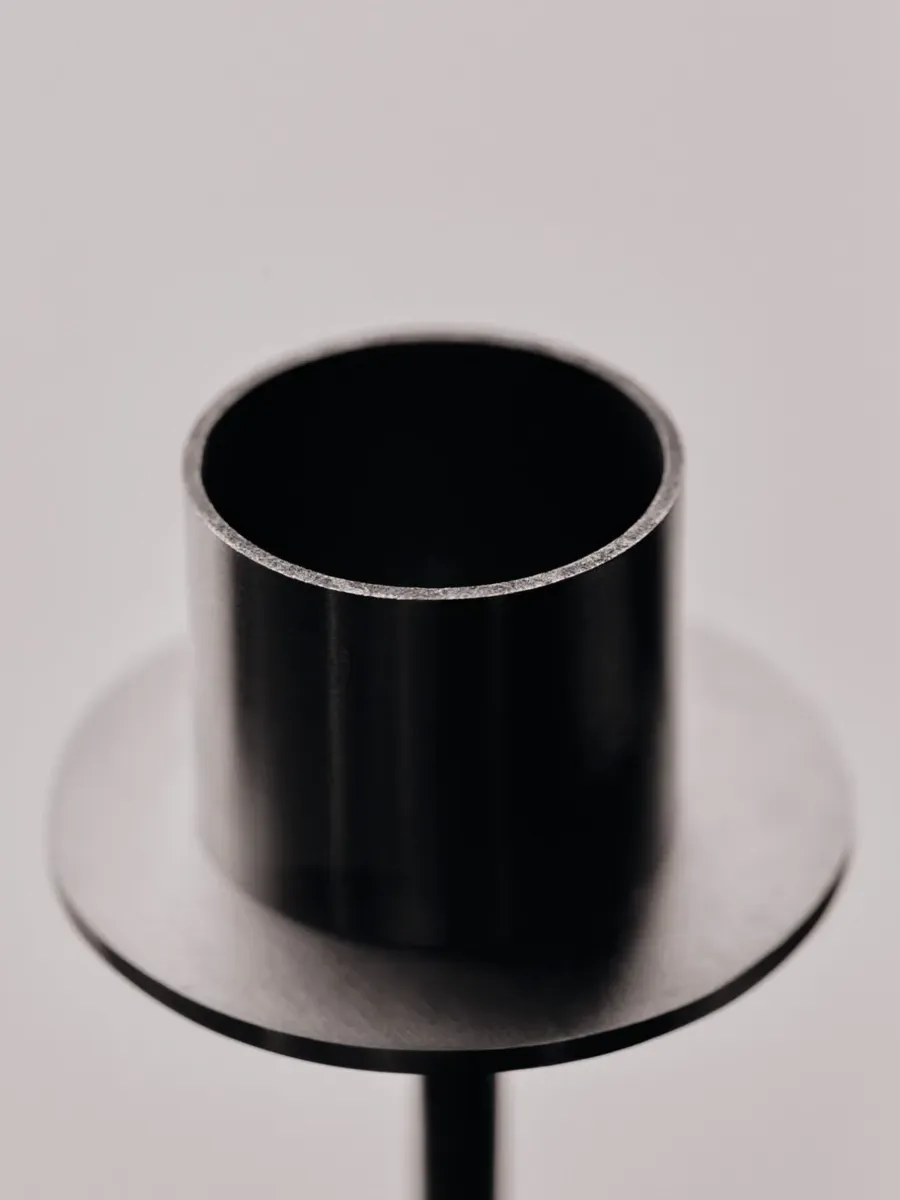 Ferm Living Elysia kandelaar, Brushed stainless steel< Kandelaars