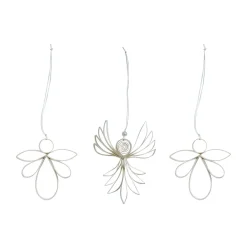 Watt & Veke Engla kerstdecoratie 3-delig, White< Kerstdecoraties