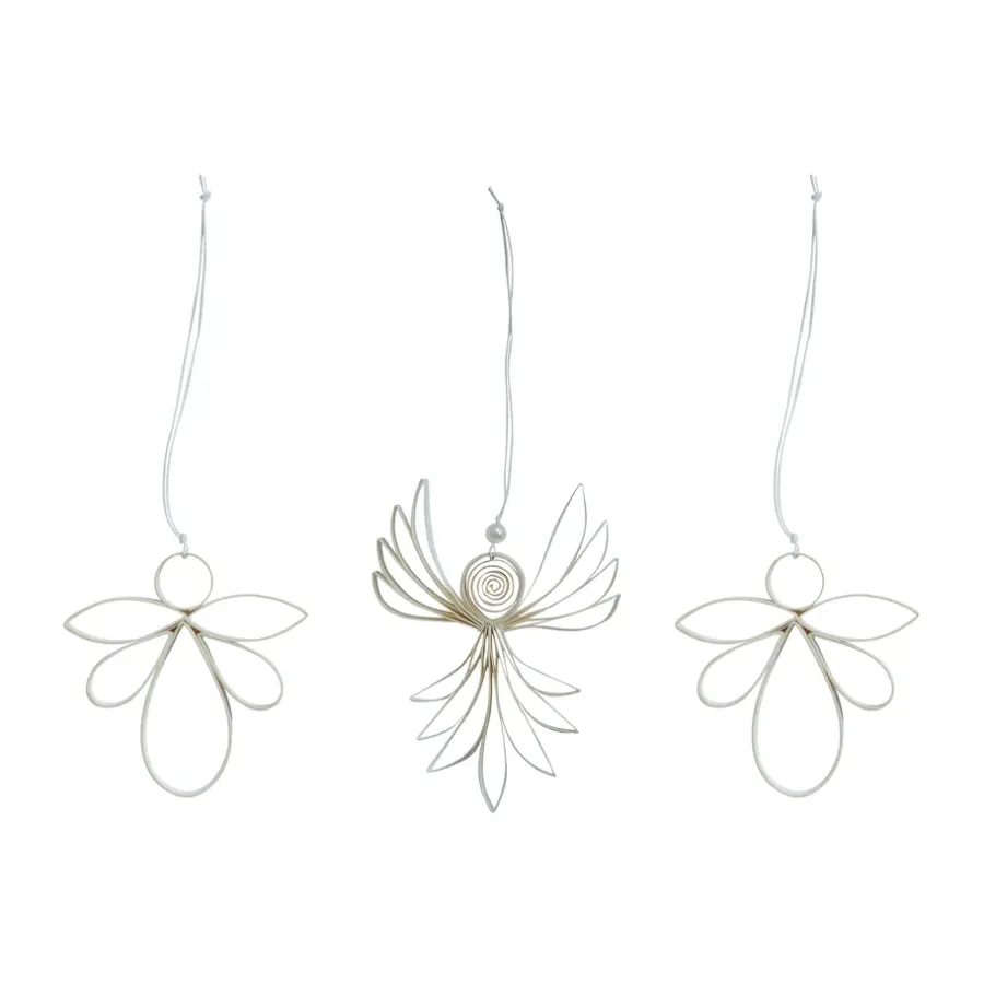 Watt & Veke Engla kerstdecoratie 3-delig, White< Kerstdecoraties