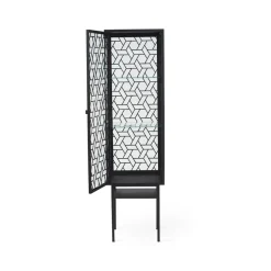 Warm Nordic Enigma vitrinekast, zwart< Kasten & Vitrines
