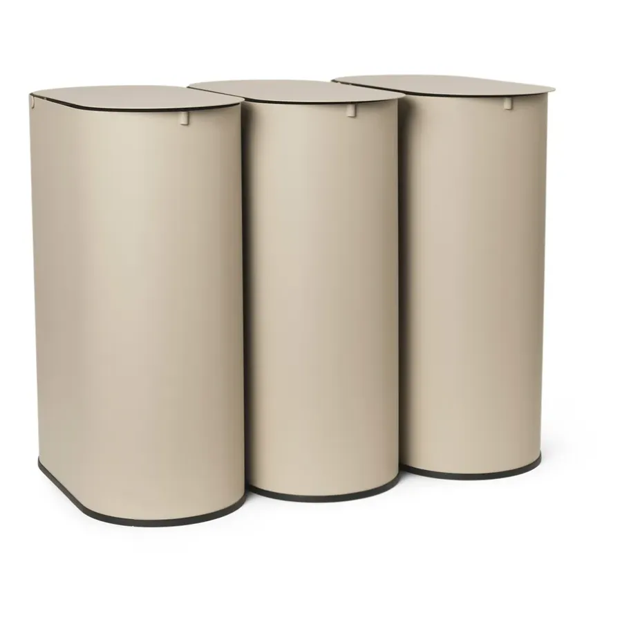 Ferm Living Enkel vuilnisbak medium, Cashmere< Pedaalemmers