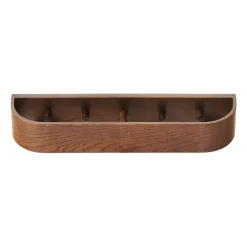 Audo Copenhagen Epoch kapstok 50 cm, Donkergebeitst eiken< Kapstokken & Hangrekken