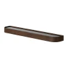 Audo Copenhagen Epoch plank met haken 118 cm, Dark stained oak-black< Planken & Planksystemen