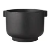 ERNST bloempot met oor, h15 cm Ø19,5 cm< Bloempotten