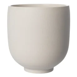 ERNST bloempot met voet natuurwit, H21 cm Ø20 cm< Bloempotten