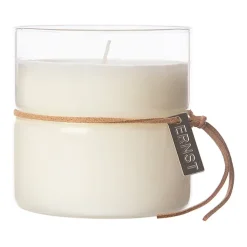 ERNST geurkaars in glas met bandje Ø8 cm, I det enkla< Geurkaarsen & Aroma Diffusers
