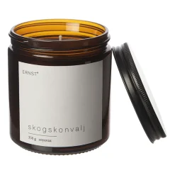 ERNST geurkaars in glas met deksel Ø9 cm, Boslelie< Geurkaarsen & Aroma Diffusers