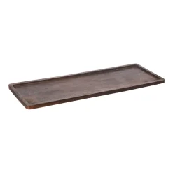 ERNST houten dienblad 15x45 cm, Donkerbruin< Decoratieve Accessoires|Decoratieve Dienbladen