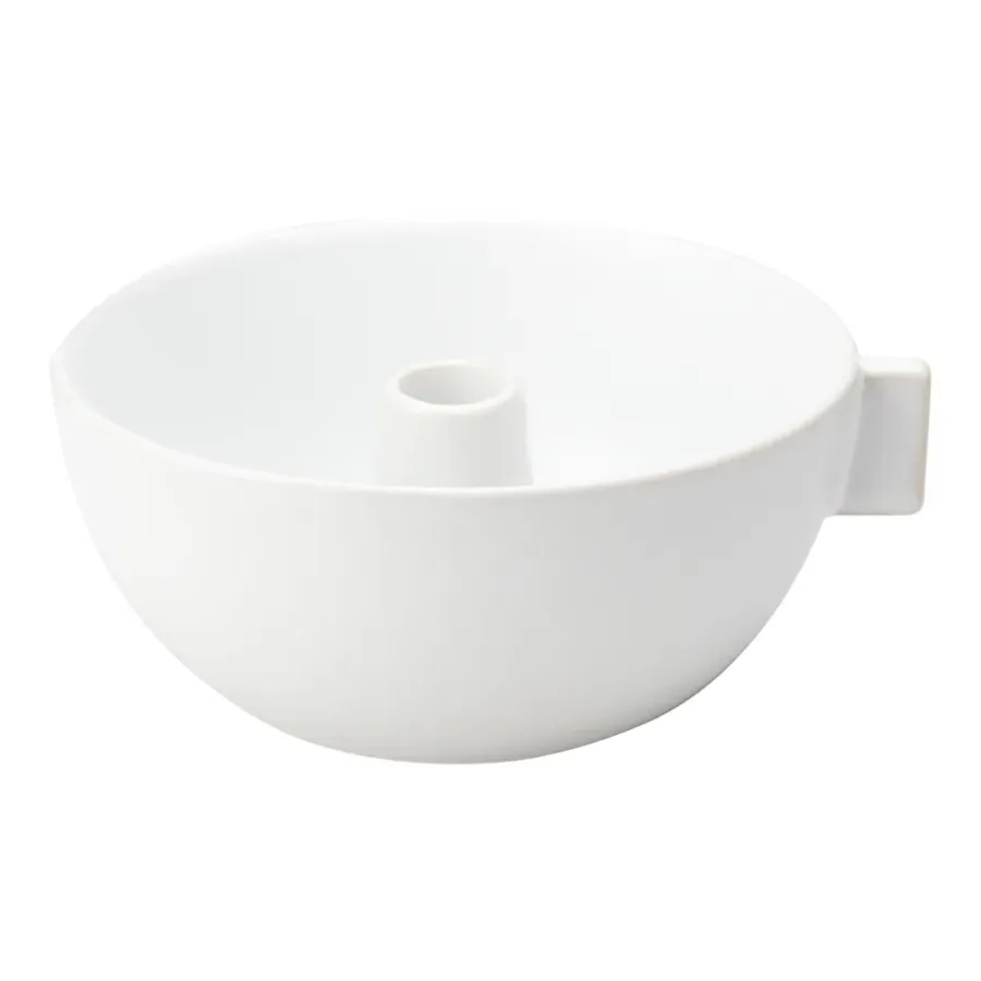 ERNST kaarsenhouder Ø17 cm, Wit< Kandelaars