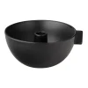 ERNST kaarsenhouder Ø17 cm, Zwart< Kandelaars