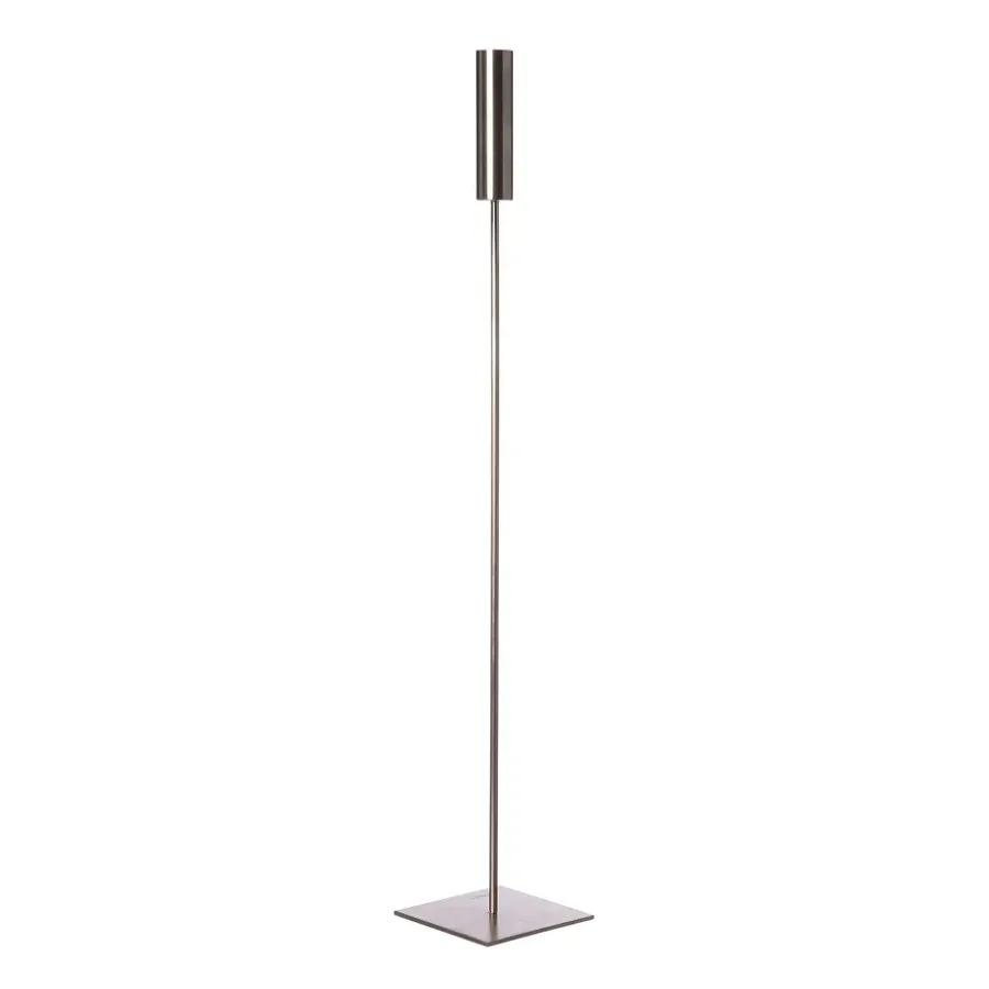 ERNST kandelaar 60 cm, Geborsteld metaal< Kandelaars