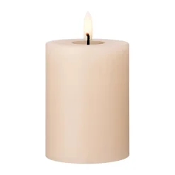 Ester & erik blokkaars LED, 11 Ice Latte, 10 cm< Led-Kaarsen