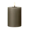 Ester & erik blokkaars LED, 77 Caviar, 10 cm< Led-Kaarsen